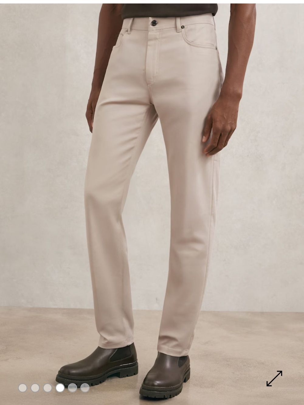 Reiss Five Pocket Slim Fit Trousers